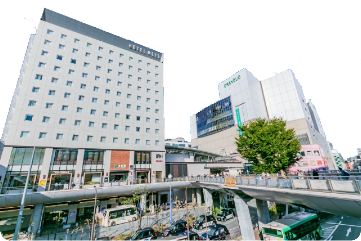 JR立川駅南口の写真