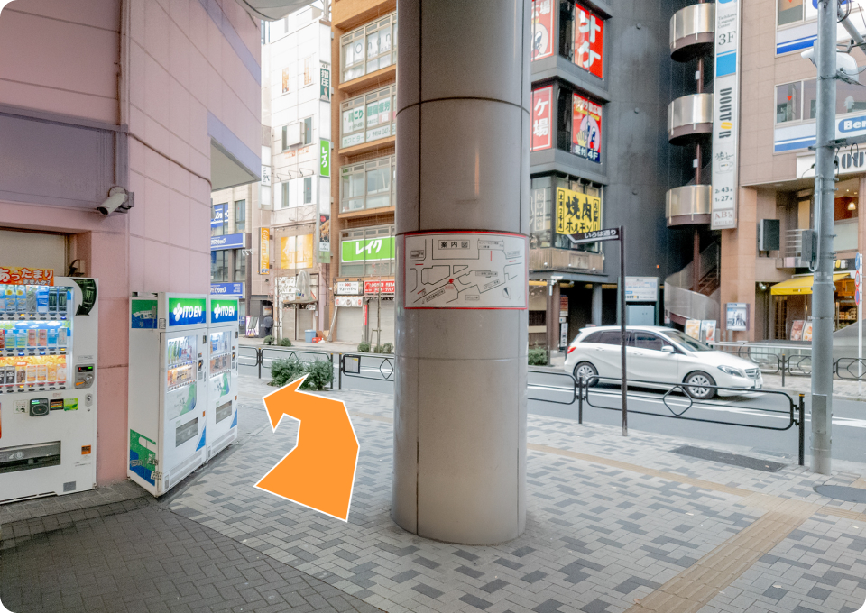 ジーンズショップの写真